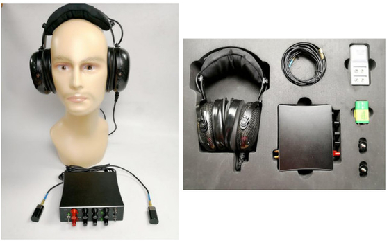 Stereofoniczne urządzenia słuchające przez ściany Wysoka czułość wykrywania Wbudowana funkcja nagrywania