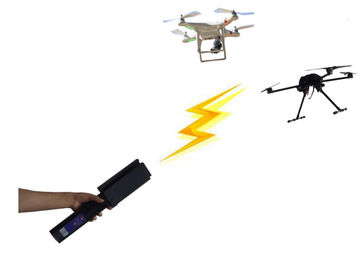 Bezzałogowy sprzęt kontroli pojazdów powietrznych Jammer zmuszający Lądowanie UAV lub wykonujący powrotną podróż
