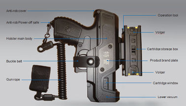 50 - 60kV Pistolet z prądem elektrycznym dla stałego bezpieczeństwa Impuls tłumiący o wartości 20 punktów na sekundę Pure Dc