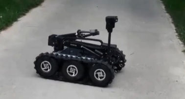 90 kg Elastyczna maszyna do zdalnego usuwania bomb Robot ze stopu aluminium klasy lotniczej