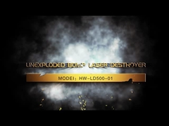 Zdalny laser 2m Bezprzewodowy system strzelania Utylizacja niewybuchów